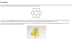 Desktop Screenshot of coronene.com